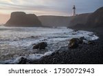 Sunset View Of Yaquina Head...