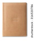 Beige Leather Office Diary...