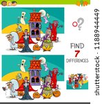 cartoon illustration of finding ... | Shutterstock .eps vector #1188944449