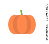 the design of the pumpkin fruit ... | Shutterstock .eps vector #1929545573