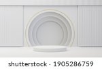 minimal luxury white design... | Shutterstock . vector #1905286759