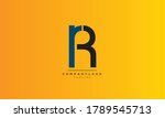 alphabet letters initials... | Shutterstock .eps vector #1789545713