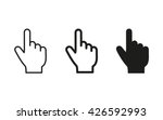Finger    Vector Icon....
