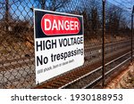 Danger  High Voltage  No...