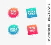 big sale   low price 50  off... | Shutterstock .eps vector #1012567243