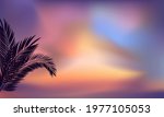 summer sunset sky. nature... | Shutterstock .eps vector #1977105053