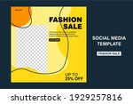 creative modern fashion sale... | Shutterstock .eps vector #1929257816