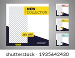 new set of editable minimal... | Shutterstock .eps vector #1935642430