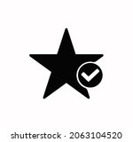 check mark icon vector on a... | Shutterstock .eps vector #2063104520