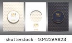luxury premium menu design... | Shutterstock .eps vector #1042269823