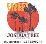 Joshua Tree Vector Design For...