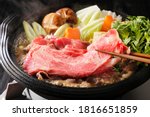 Sukiyaki  Japanese Beef Hot Pot 