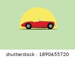 classic old model car vector... | Shutterstock .eps vector #1890655720