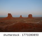 Landscape Of Monument Valley...