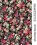Trendy Floral Pattern With Many ...