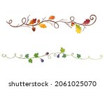 Autumn Acorns And Figs Dividers....