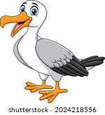 cute seagull bird cartoon... | Shutterstock .eps vector #2024218556