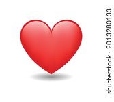 heart love emoji icon object... | Shutterstock .eps vector #2013280133