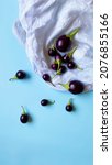 fresh and healthy brinjal ... | Shutterstock . vector #2076855166