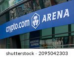 The New Crypto.com Arena Sign ...