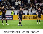 Small photo of Inter Miami's Lionel Messi #10 in actions against the LA Galaxy during an MLS soccer match at Dignity Health Sports Park, Feb. 25 2024, in Carson, Calif..
