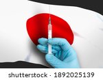 vaccination in japan. vaccine... | Shutterstock . vector #1892025139