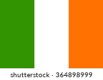 flag of ireland   vector | Shutterstock .eps vector #364898999