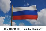 national flag of the russian... | Shutterstock . vector #2152462139