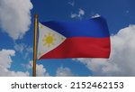 national flag of philippines... | Shutterstock . vector #2152462153