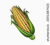 Corn Vector Illustration...