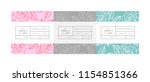 vector set pattens for... | Shutterstock .eps vector #1154851366