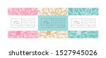 vector set pattens for... | Shutterstock .eps vector #1527945026