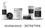 realistic white cosmetic cream... | Shutterstock .eps vector #367467446