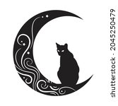 Moon Cat  Mystical Black Cat  ...