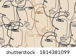 continuous line drawing of... | Shutterstock .eps vector #1814381099