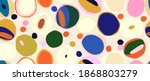 colorful modern hand drawn... | Shutterstock .eps vector #1868803279
