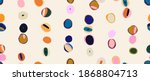 colorful modern hand drawn... | Shutterstock .eps vector #1868804713