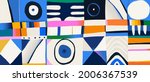 trendy abstract print. modern... | Shutterstock .eps vector #2006367539