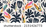 hand drawn exotic abstract... | Shutterstock .eps vector #2151426773