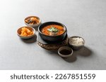 Small photo of Korean food dish Boneless pork backbone hangover soup