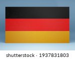 wall with the colors black  red ... | Shutterstock . vector #1937831803