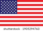 flag of the united states. star ... | Shutterstock .eps vector #1905294763