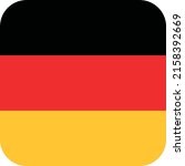 the german flag. a flag with... | Shutterstock .eps vector #2158392669
