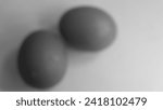 Picture of 2 chicken eggs