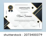 certificate of appreciation... | Shutterstock .eps vector #2073400379