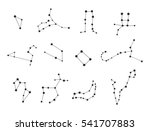 constellations of the zodiac... | Shutterstock . vector #541707883