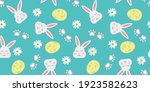 Cute Seamless Pattern With...