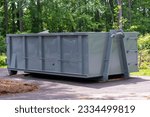Small photo of metal trash construction garbage dumpsters trash removal material
