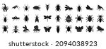 insect icon set  insect vector... | Shutterstock .eps vector #2094038923