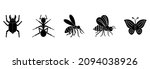 insect icon set  insect vector... | Shutterstock .eps vector #2094038926